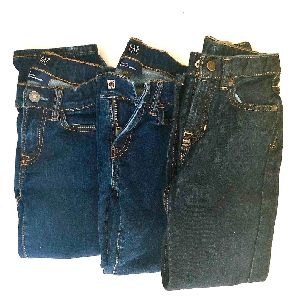 3 Pairs Boys Size 5 and 6 Jeans.
